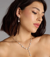 Dazzling Elegance Necklace And Earrings Set